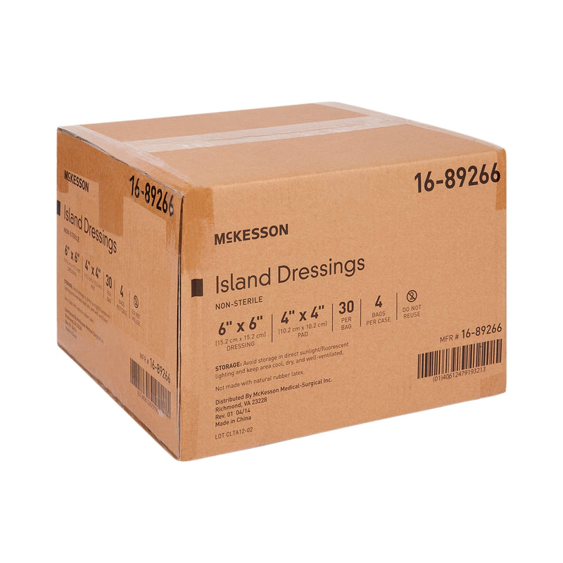 McKesson Island Dressing 6 X 6 Inch Square NonSterile (883055_EA) 1/EA