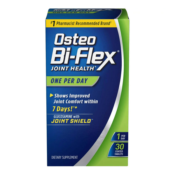 Osteo-Bi-Flex® Joint Health Supplement Vitamin D / Glucosamine 400 IU - 1500 mg Strength Caplet 30 per Bottle (830857_BX) 30/BX