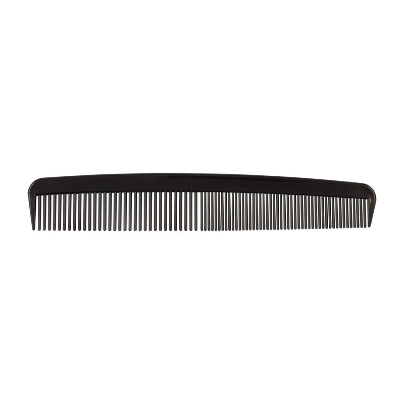Dynarex Comb 7 Inch Black Plastic (1147750_DZ) 12/DZ