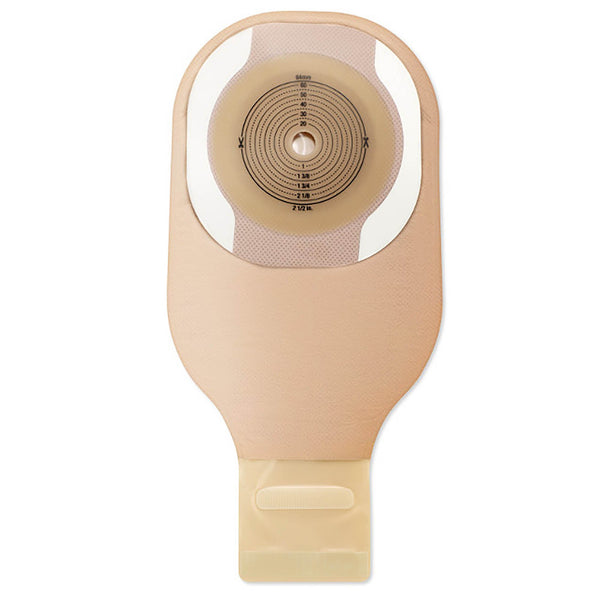Premier™ Ostomy Pouch One-Piece System 12 Inch Length Flat, Trim to Fit 2-1/2 Inch Stoma Drainable (1009479_BX) 10/BX