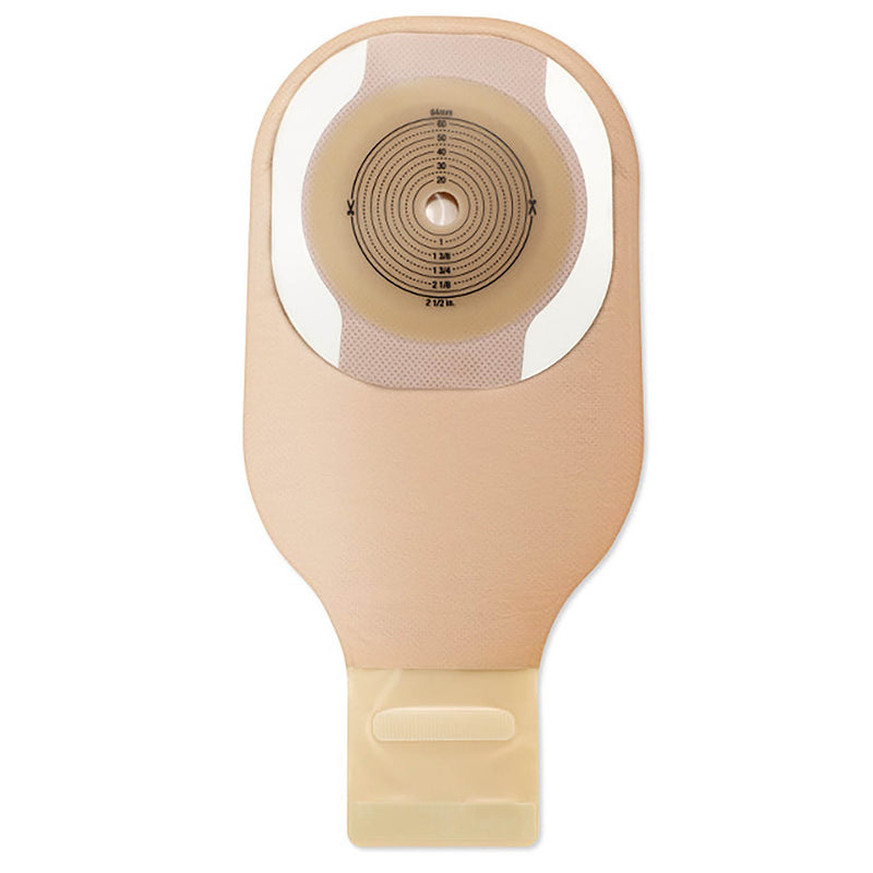 Premier™ Ostomy Pouch One-Piece System 12 Inch Length Flat, Trim to Fit 2-1/2 Inch Stoma Drainable (1009479_BX) 10/BX
