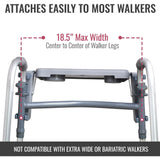 DMI Walker Tray For Walker (1237861_EA) 1/EA