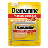 Dramamine® Motion Sickness Relief Nausea Relief 25 mg Strength Chewable Tablet 8 per Box (1218937_BX) 8/BX