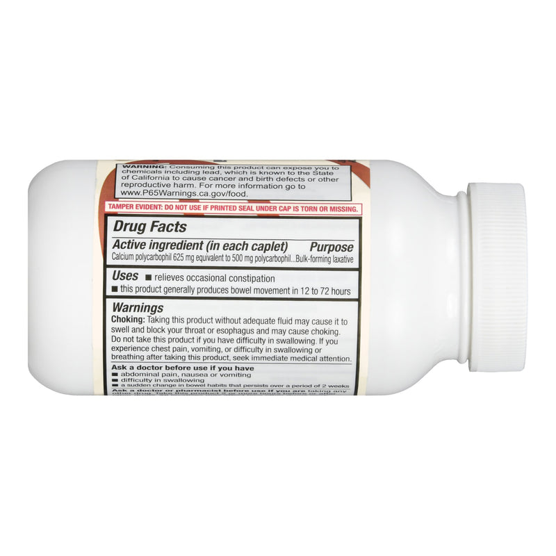 Foster & Thrive™ Laxative Unflavored Caplet 90 per Bottle 625 mg Strength Calcium Polycarbophil (1235093_BT) 1/BT