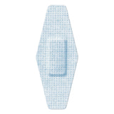 Nexcare™ Sensitive Skin Adhesive Strip 7/8 X 1-1/4 Inch / 1-1/8 X 3 Inch / 15/16 X 1 - 1/8 Inch Silicone Rectangle White Sterile (1084064_BX) 480/BX