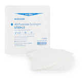 McKesson Nonwoven Sponge 4 X 4 Inch 4-Ply Sterile 10 per Tray (481055_CS) 96/CS