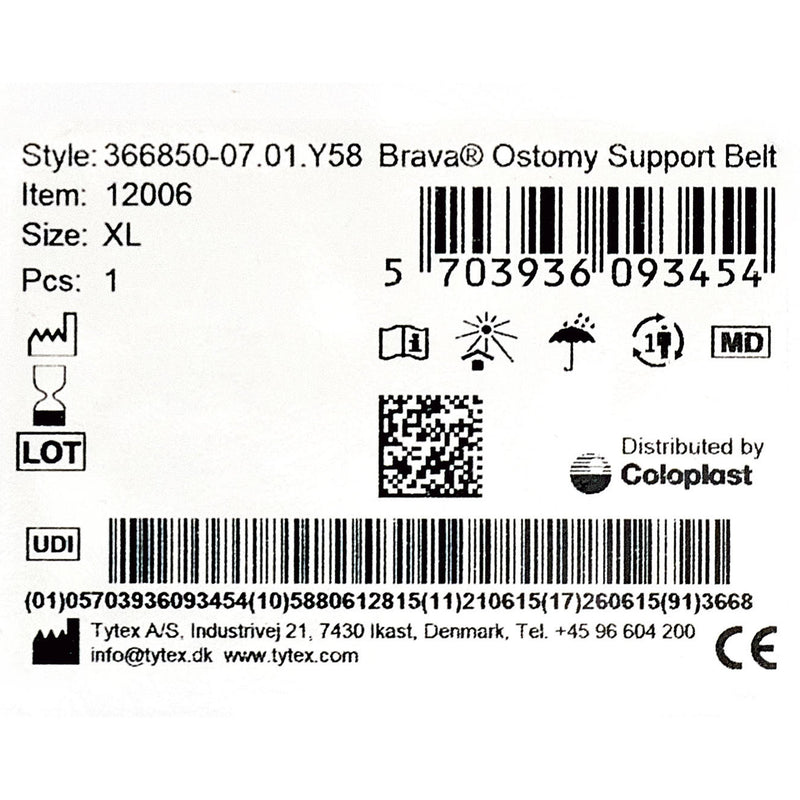 Brava® Ostomy Support Belt Brava® (1124363_EA) 1/EA