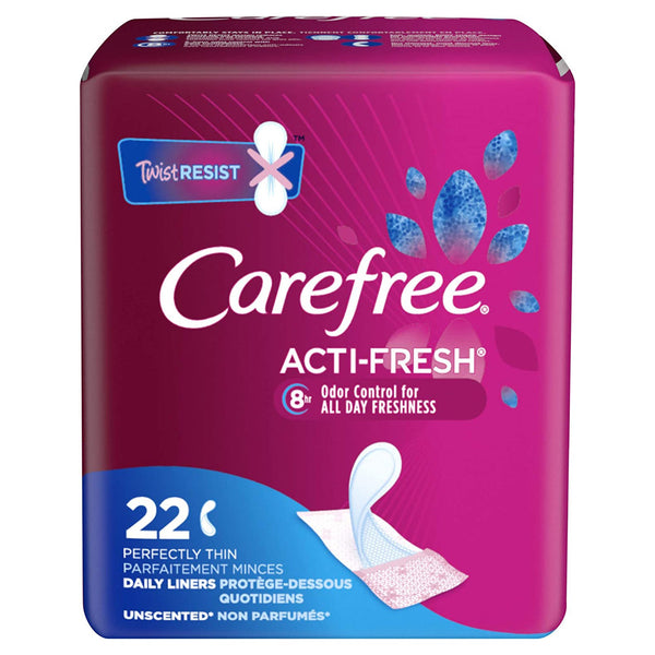 Carefree® actifresh® Panty Liner Thin Light Absorbency (1193244_BG) 22/BG