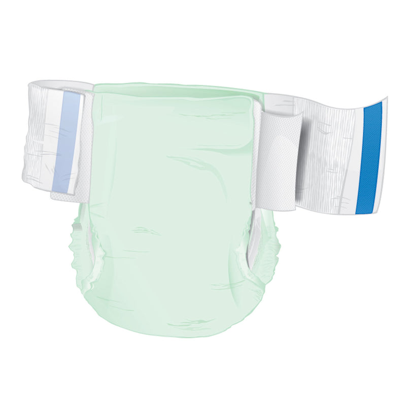 McKesson Ultra Plus Stretch Unisex Adult Incontinence Brief 2X-Large / 3X-Large Disposable Heavy Absorbency (973140_BG) 20/BG