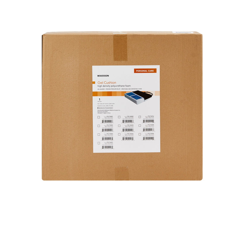 McKesson Seat Cushion 20 W X 18 L X 3 D Inch Foam / Gel (1065562_CS) 4/CS