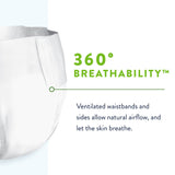 Prevail® Per-Fit 360°™ Unisex Adult Incontinence Brief Size 1 Disposable Heavy Absorbency (1234412_CS) 80/CS