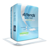 Attends® Discreet Disposable Underpad 23 X 36 Inch Polymer Light Absorbency (706468_CS) 10/CS