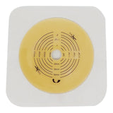 Safe n Simple™ Ostomy Barrier Trim to Fit, Standard Wear Flexible Tape 70 mm Flange Up to 2-1/4 Inch Opening 5 X 5 Inch (1243979_BX) 10/BX