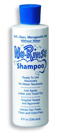 No Rinse® Rinse-Free Shampoo 8 oz. Flip Top Bottle Scented (833977_EA) 1/EA