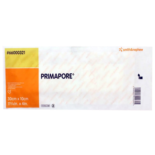 Primapore Island Dressing 4 X 11-3/4 Inch Rectangle Sterile Film Backing (364692_EA) 1/EA