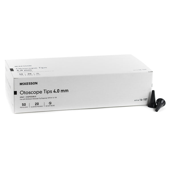 McKesson Ear Speculum Tip Plastic 4 mm Disposable (930089_CS) 10000/CS
