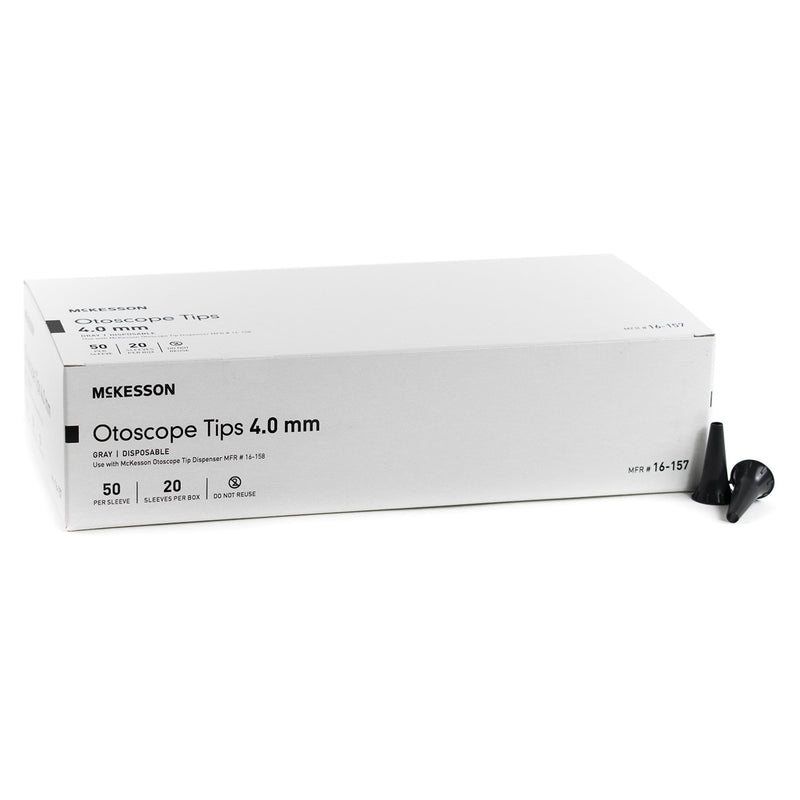 McKesson Ear Speculum Tip Plastic 4 mm Disposable (930089_CS) 10000/CS