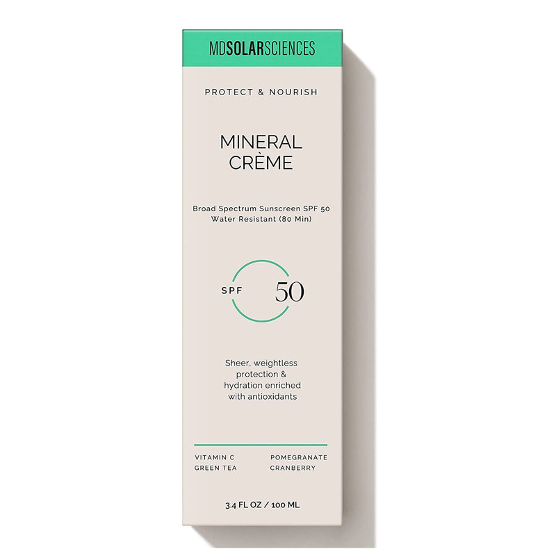 MDSolarsciences™ Mineral Crème Sunscreen SPF 50 Cream 3.4 oz. Tube (1230955_EA) 1/EA