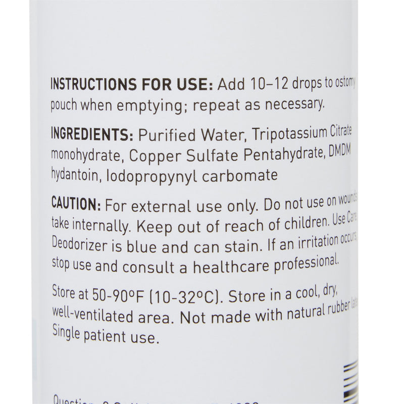 McKesson Ostomy Appliance Deodorant 8 oz., Squeeze Bottle, Unscented (1081292_EA) 1/EA