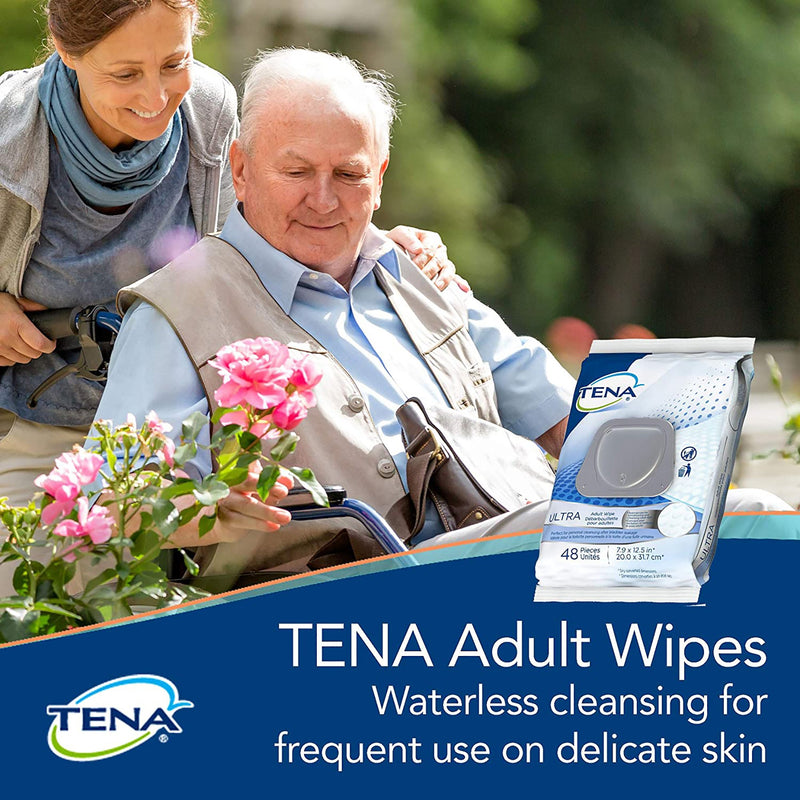 TENA ProSkin™ UltraFlush® Flushable Personal Wipe Soft Pack Scented 48 Count (931638_PK) 48/PK