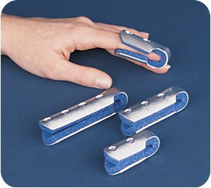 Bird & Cronin Finger Cot Splint Blue (735917_EA) 1/EA