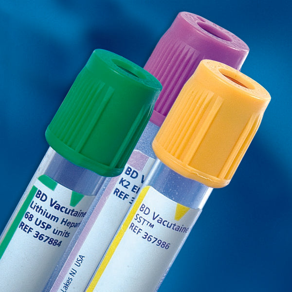 BD Vacutainer® Venous Blood Collection Tube Sodium Fluoride / Potassium Oxalate Additive 6 mL BD Hemogard™ Closure Plastic Tube (321842_BX) 100/BX