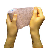 3M™ Coban™ Cohesive Bandage 4 Inch X 5 Yard Self-Adherent Closure Tan NonSterile Standard Compression (684274_EA) 1/EA