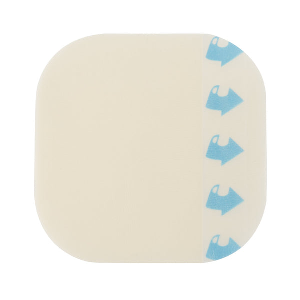 McKesson Thin Hydrocolloid Dressing Film Backing 4 X 4 Inch Square Hydrocolloid / Film (882982_CS) 200/CS
