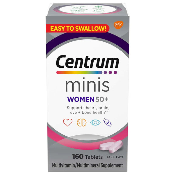 Centrum® Women 50+ Multivitamin Supplement Tablet 160 per Bottle (1230551_BT) 1/BT
