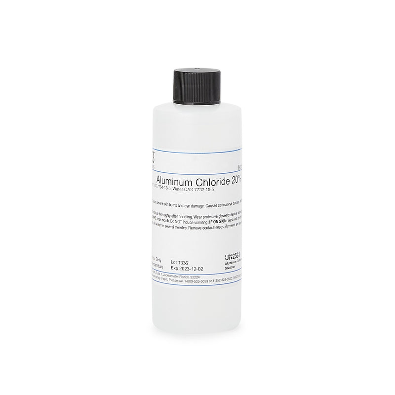 EDM 3 LLC Chemistry Reagent Aluminum Chloride ACS Grade 20% / 6.0 N 4 oz. (446696_EA) 1/EA