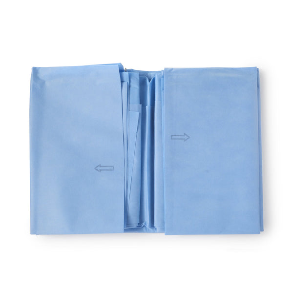 O&M Halyard Inc Surgical Drape U-Drape 76 W X 120 L Inch Sterile (141193_CS) 17/CS