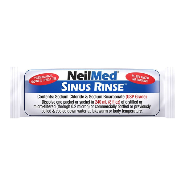 Neilmed® Sinus Rinse™ Saline Nasal Rinse Kit 0.65% Strength 50 Packets (559376_EA) 1/EA