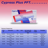 Cypress Plus® PFT Exam Glove X-Small NonSterile Latex Standard Cuff Length Fully Textured Ivory Not Rated (472993_CS) 10/CS