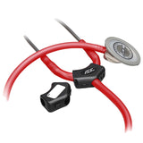 Adscope® 601 Cardiology Stethoscope Black 1-Tube 19 Inch Tube Convertible Chestpiece (406198_EA) 1/EA