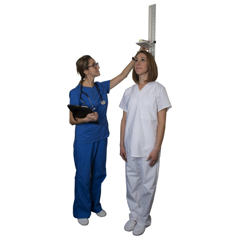 Health O Meter® Height Measuring Rod Aluminum Wall Mount (490312_EA) 1/EA