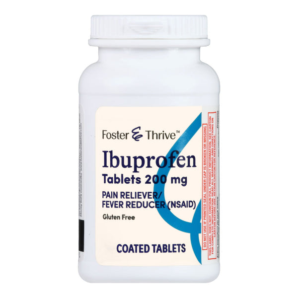 Foster & Thrive™ Pain Relief 200 mg Strength Ibuprofen Tablet 24 per Bottle (1238964_BT) 1/BT