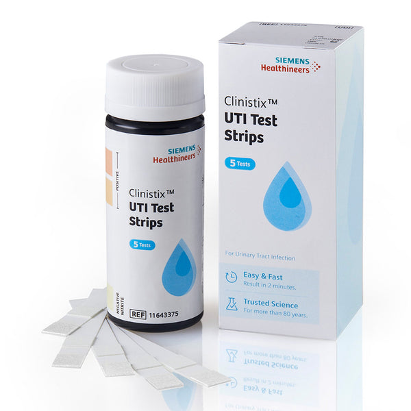 Clinistix™ Urinalysis Test Kit Urinary Tract Infection Detection 5 Tests per Kit CLIA Waived (1244782_KT) 1/KT