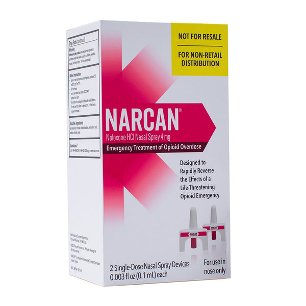 Narcan® Naloxone HCl 4 mg Spray 0.1 mL (1263846_CS) 24/CS