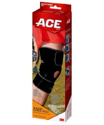 ACE™ Knee Brace One Size Fits Most Adjustable Strap Closure Left or Right Knee (1084220_EA) 1/EA