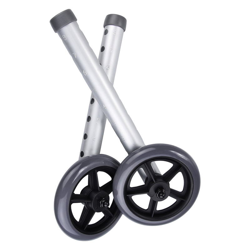 McKesson Walker Wheel For 1-inch Frame Diameter Walkers (1076177_PR) 1/PR