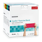 McKesson CanDo® Exercise Resistance Band Red 5 Inch X 50 Yard Light Resistance (1199530_EA) 1/EA