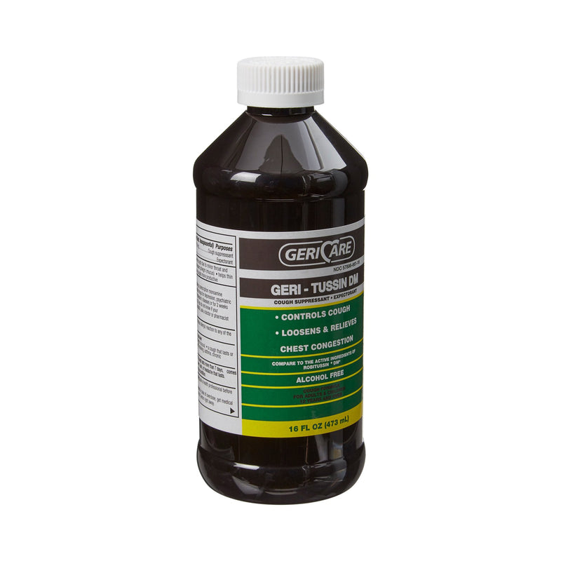 Geri-Care® Cold and Cough Relief 100 mg - 10 mg / 5 mL Strength Syrup 16 oz. (633798_CS) 12/CS
