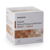 McKesson Brand Home Automatic Digital Blood Pressure Monitor One Size Fits Most Cuff Nylon Cuff Desk Model (854387_EA) 1/EA