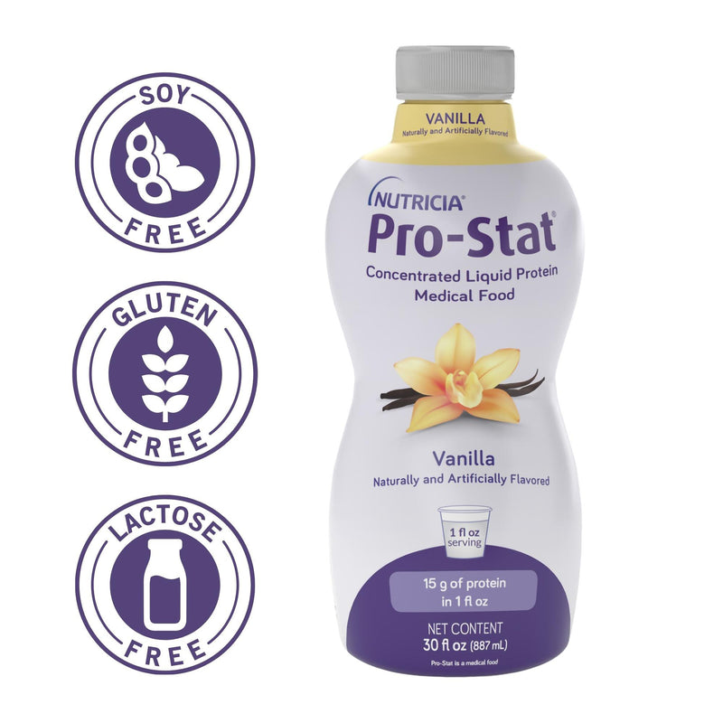 Pro-Stat® Oral Supplement Vanilla Flavor Liquid 30 oz. Bottle (558704_CS) 6/CS
