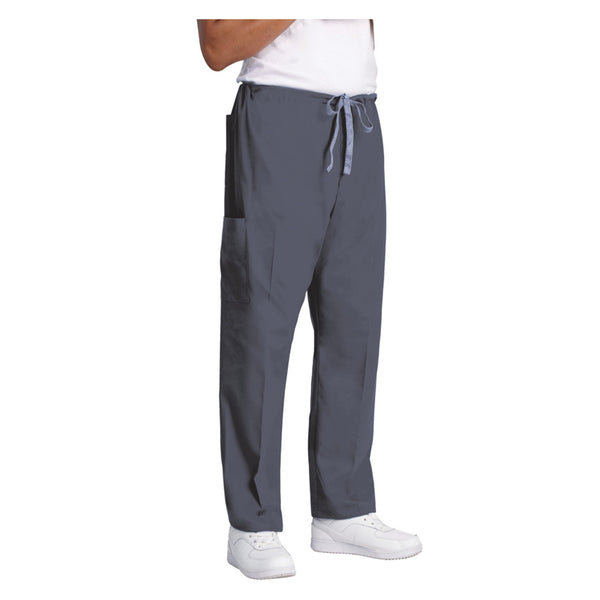 Fashionpoplin® Scrub Pants Cargo X-Small Pewter Unisex (937505_EA) 1/EA