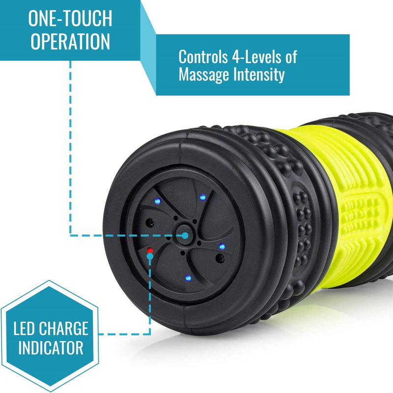 HealthSmart® Full Body Roll Massager 4-3/4 X 11-1/2 Inch (1229073_EA) 1/EA