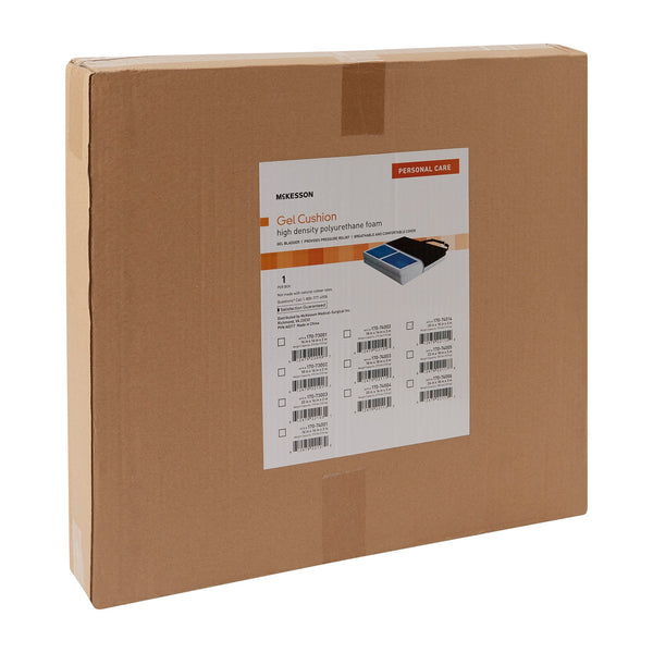 McKesson Seat Cushion 20 W X 18 L X 3 D Inch Foam / Gel (1065562_CS) 4/CS