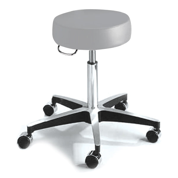 McKesson Exam Stool Backless Pneumatic Height Adjustment 5 Casters Clamshell (407031_EA) 1/EA