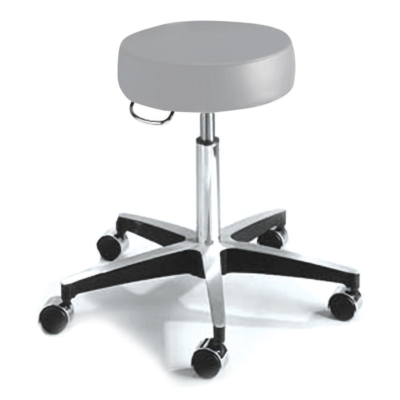McKesson Exam Stool Backless Pneumatic Height Adjustment 5 Casters Clamshell (407031_EA) 1/EA