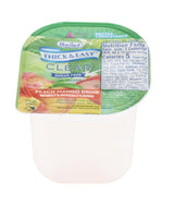 Thick & Easy® Clear Thickened Beverage 4 oz. Portion Cup Peach Mango Flavor Liquid IDDSI Level 2 Mildly Thick (1058824_CS) 24/CS
